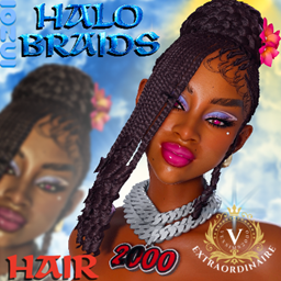 Halo Braids Hair - Vexsims2000 logo