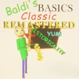 Baldis Basics Classic Remastered (Full Game) logo