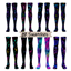 Dark neon sock logo