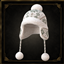 Toddler - Nordic winter hat with ear flaps and pom poms logo