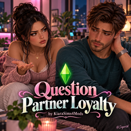 Question Partner Loyalty by KiaraSims4Mods - Tradução PTBR logo