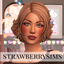 autumn kiss make up set by strawberrysims logo