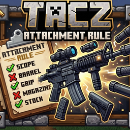 TACZ attachment modify logo
