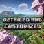 Detailed and customized logo