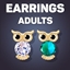 Owl Stud Earrings logo