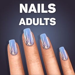 Medium Rounded Square Glazed Donut Nails project image