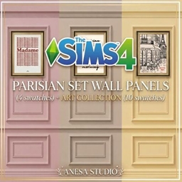 Parisian Chic: Classic Wall Panels & French Art Collection logo