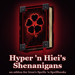 Hyper 'N Hiei's Shenanigans - Iron's Spells Addon logo