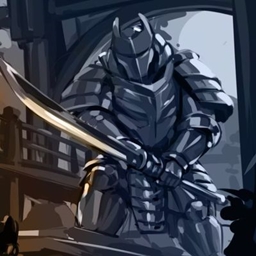 Silver Samurai: Battle-Damaged Red Blade logo