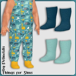 Infants Solid Fun Socks project image
