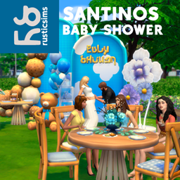 SANTINOS BABY SHOWER SET project image