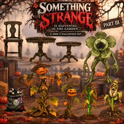 KL Sims Halloween Set - Something Strange Part III logo