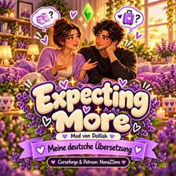 Expecting More | German Translation logo