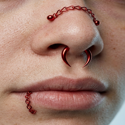 Chase double chained piercing (Male) project image