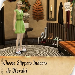 Choose Slippers Indoors de Meraki | Trad FR logo
