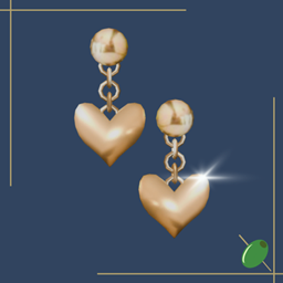 Dropped Heart Earrings project image