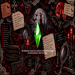 I love Vampires- Supernatural Loading Screen- lunicorn logo