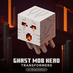 Ghast Mob Head Transformers logo