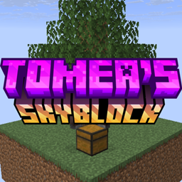 Tomea's Skyblock logo
