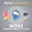 ZoiWorks - More Characteristic Slots logo