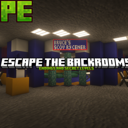ESCAPE THE BACKROOMS | ENDINGS AND SECRET LEVELS PE logo