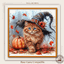 Witchy Kitten Wall Art logo