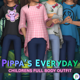 Pippa's Everyday Full Body Outfit - Child project image