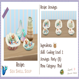 littlbowbub Sea Shell Soup/ translation spanish by Monisims logo