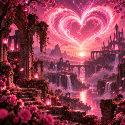 Yearning in the Heart (Pink, Love)