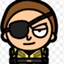 Evil Morty shield logo