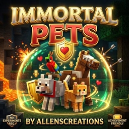 Immortal Pets — Advanced Pet Protection by AllensCreations logo