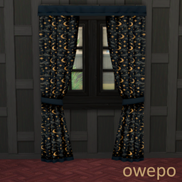 Haunted Whispers – Patterned Curtains project image