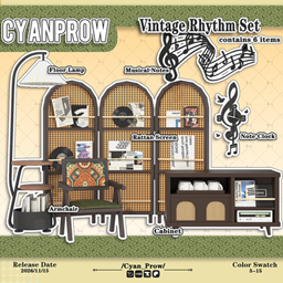 CYAN Vintage Rhythm Set logo