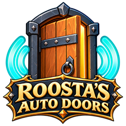 Roosta's Auto Doors logo
