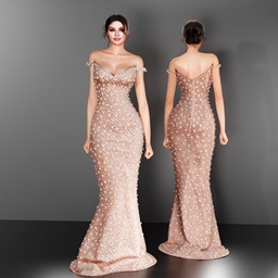 Intricately Beaded Gown project image