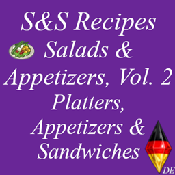 Somik & Severinka Recipes | Salads & Appetizers, Vol. 2: Platters, Appetizers & Sandwiches - German Translation by DreamingJane project image