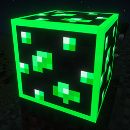Glowing ore logo