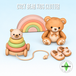 Cozy Bear Kids Clutter project image