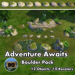 Adventure Awaits - Boulders Pack ~ Rocks ~ Rock ~ Boulder project image