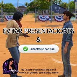 Skip the introductions and meet Sim— Spanish translation by Soulmica project image