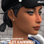 Starlet Earrings (toddler) (alliumcc) logo