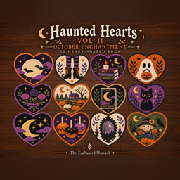 Haunted Hearts Vol. II | October Enchantment logo