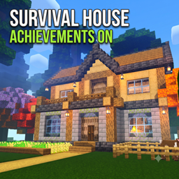 Dark Oak Estate - Survival Starter House [Bedrock 1.26.50+] (Achievements ON) project image