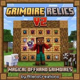 Grimoire Relics V2 — Magical Offhand Grimoires project image