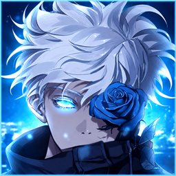 Animated Gojo Satoru UI logo