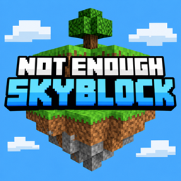 Not Enough SkyBlock logo