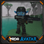 Weapons rifle & Military armor RDA | Avatar logo