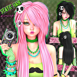 Static hair project image