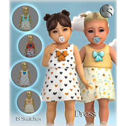 CAMUFLAJE - Moons & Clouds Infant Collection - Dress logo
