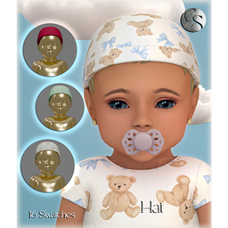 CAMUFLAJE - Moons & Clouds Infant Collection - Hat logo